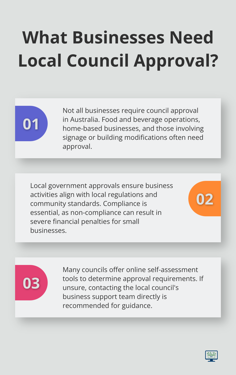 Infographic: What Businesses Need Local Council Approval? - council approval for business