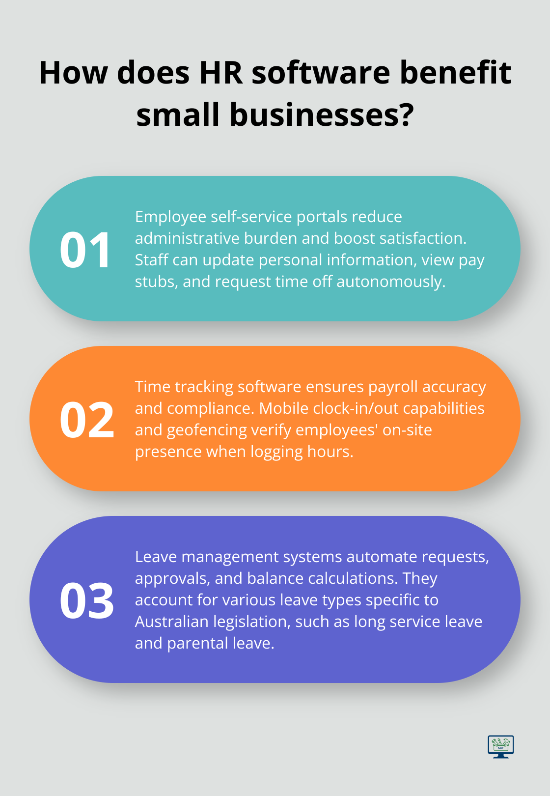 Infographic: How does HR software benefit small businesses?