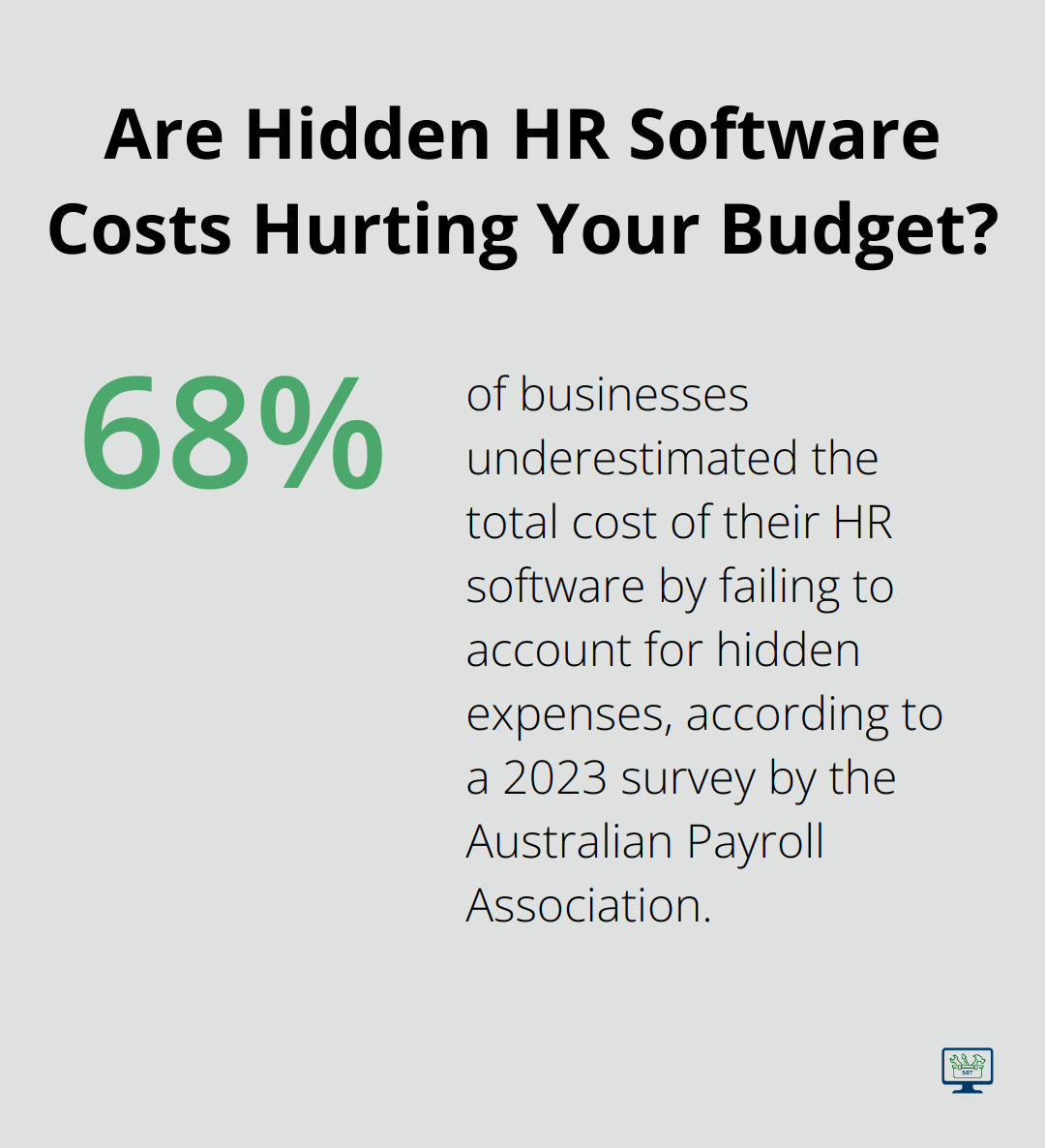 Infographic: Are Hidden HR Software Costs Hurting Your Budget? - hr softare for small businesses