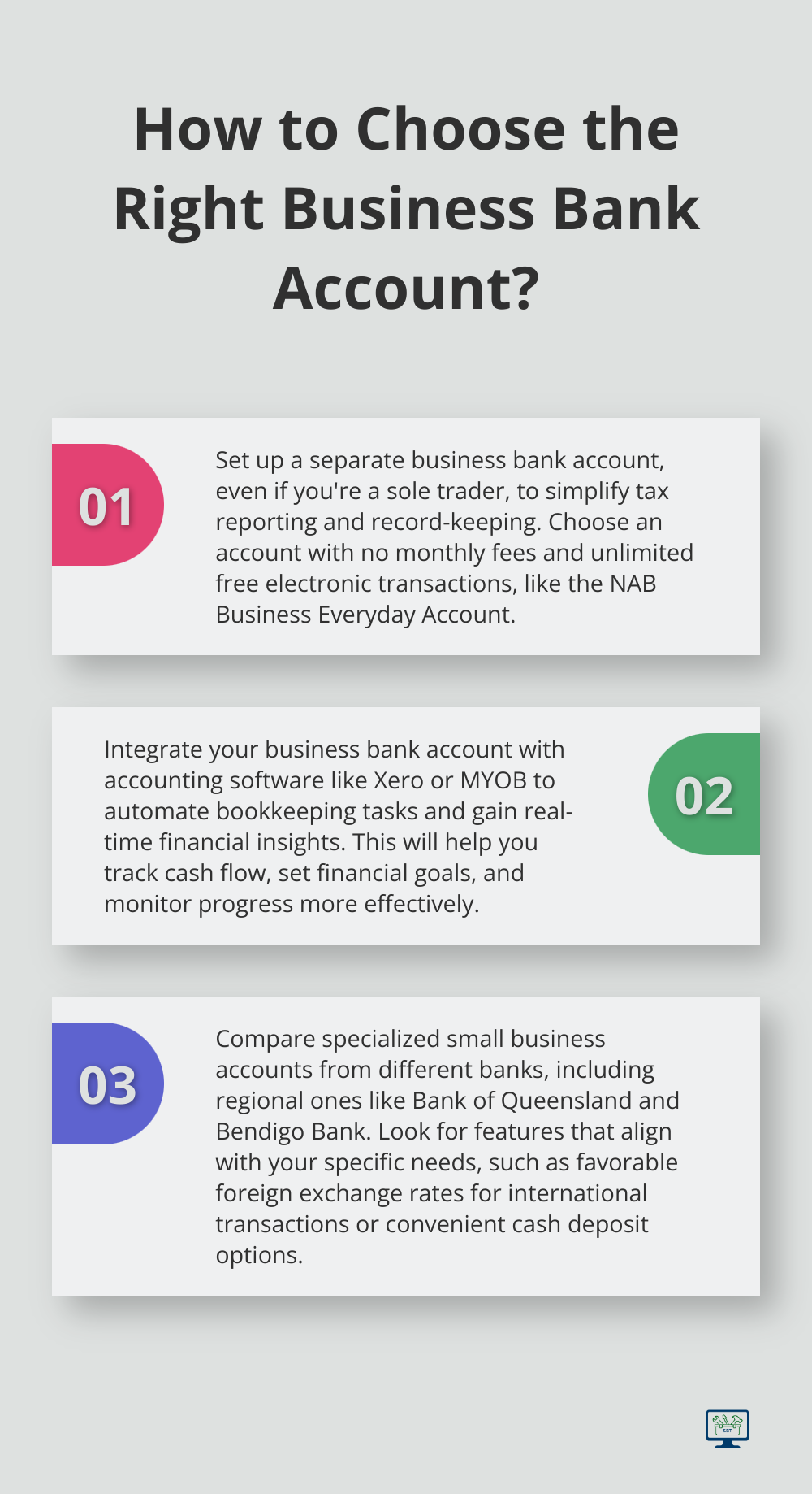 Infographic: How to Choose the Right Business Bank Account?