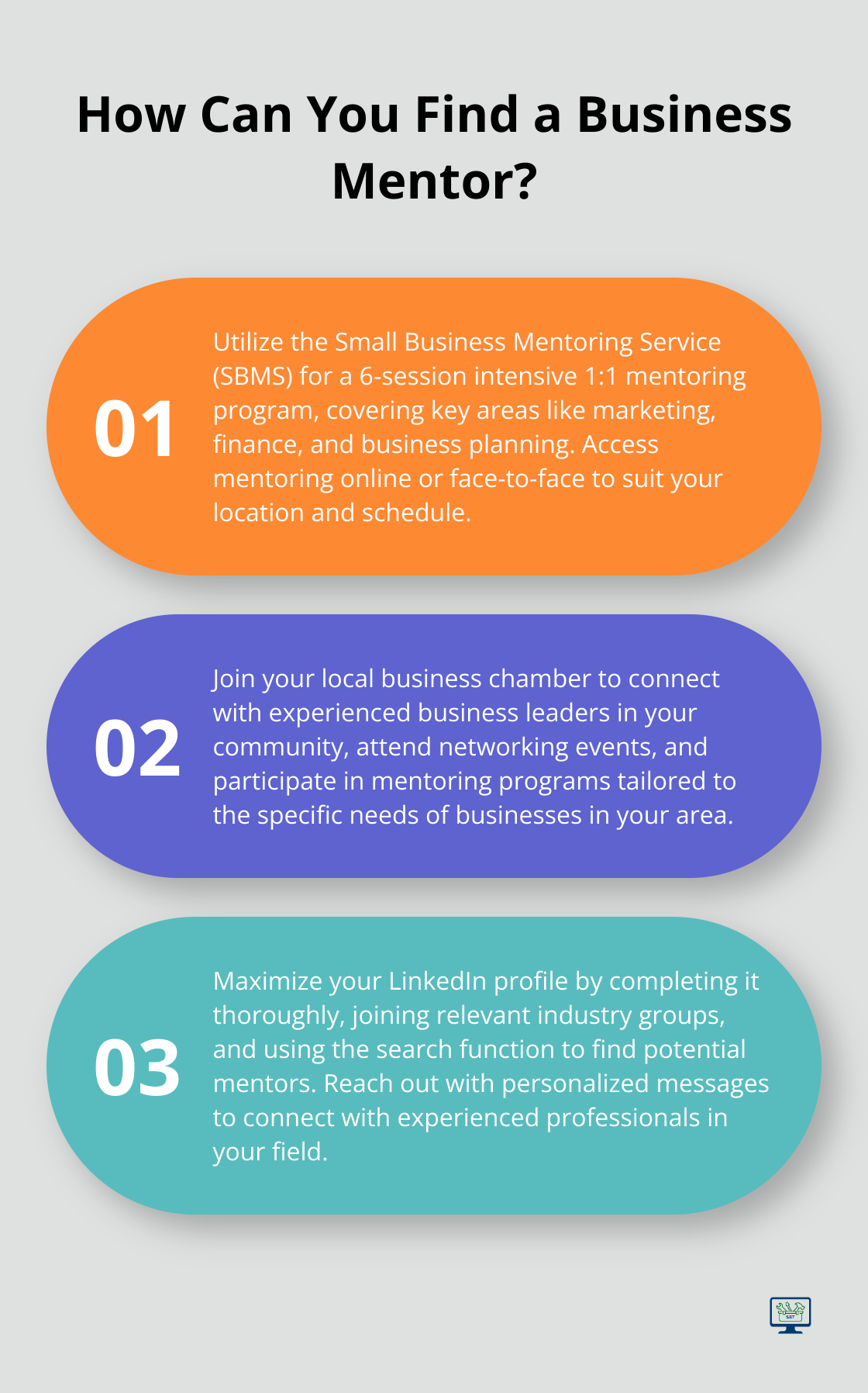 Infographic: How Can You Find a Business Mentor? - small business mentors